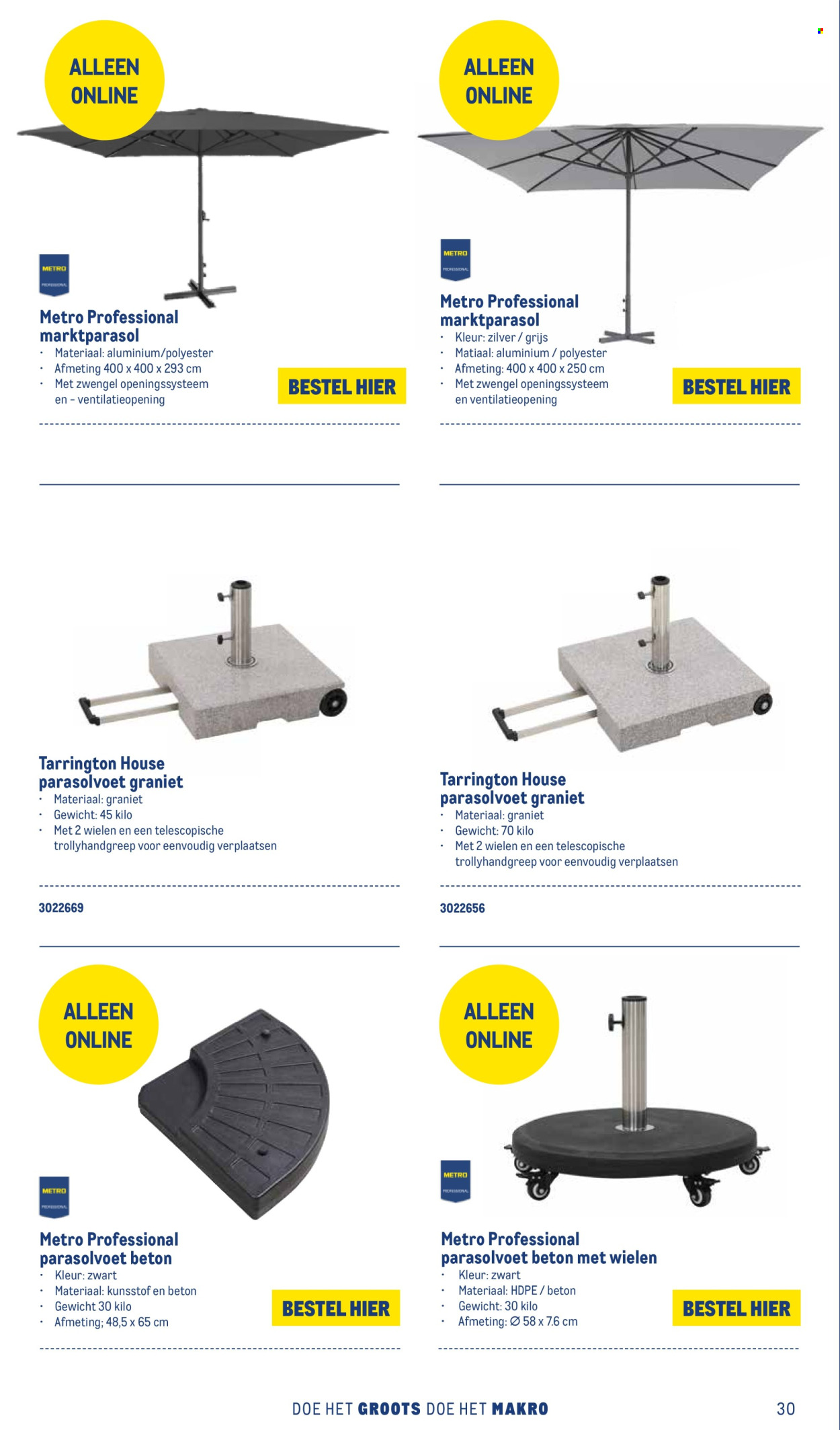 Makro-aanbieding. Pagina 1