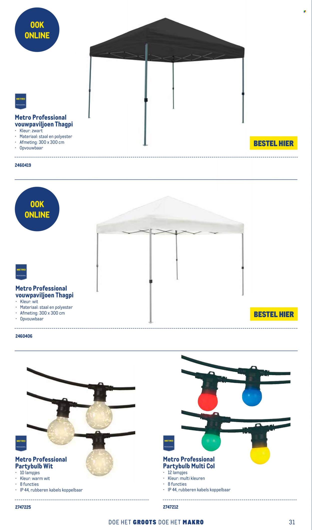 Makro-aanbieding. Pagina 1