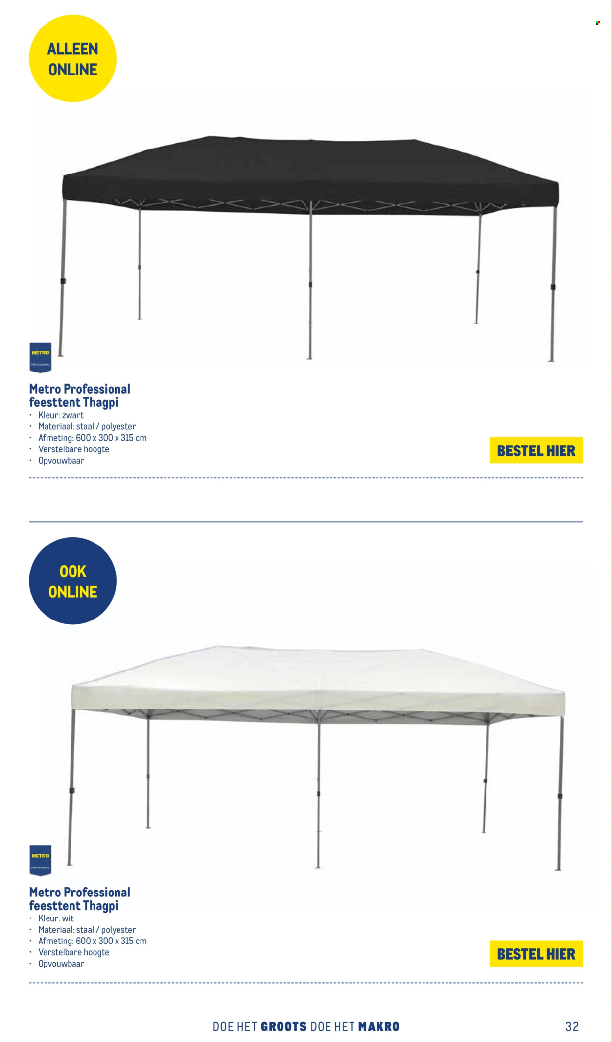 Makro-aanbieding. Pagina 1