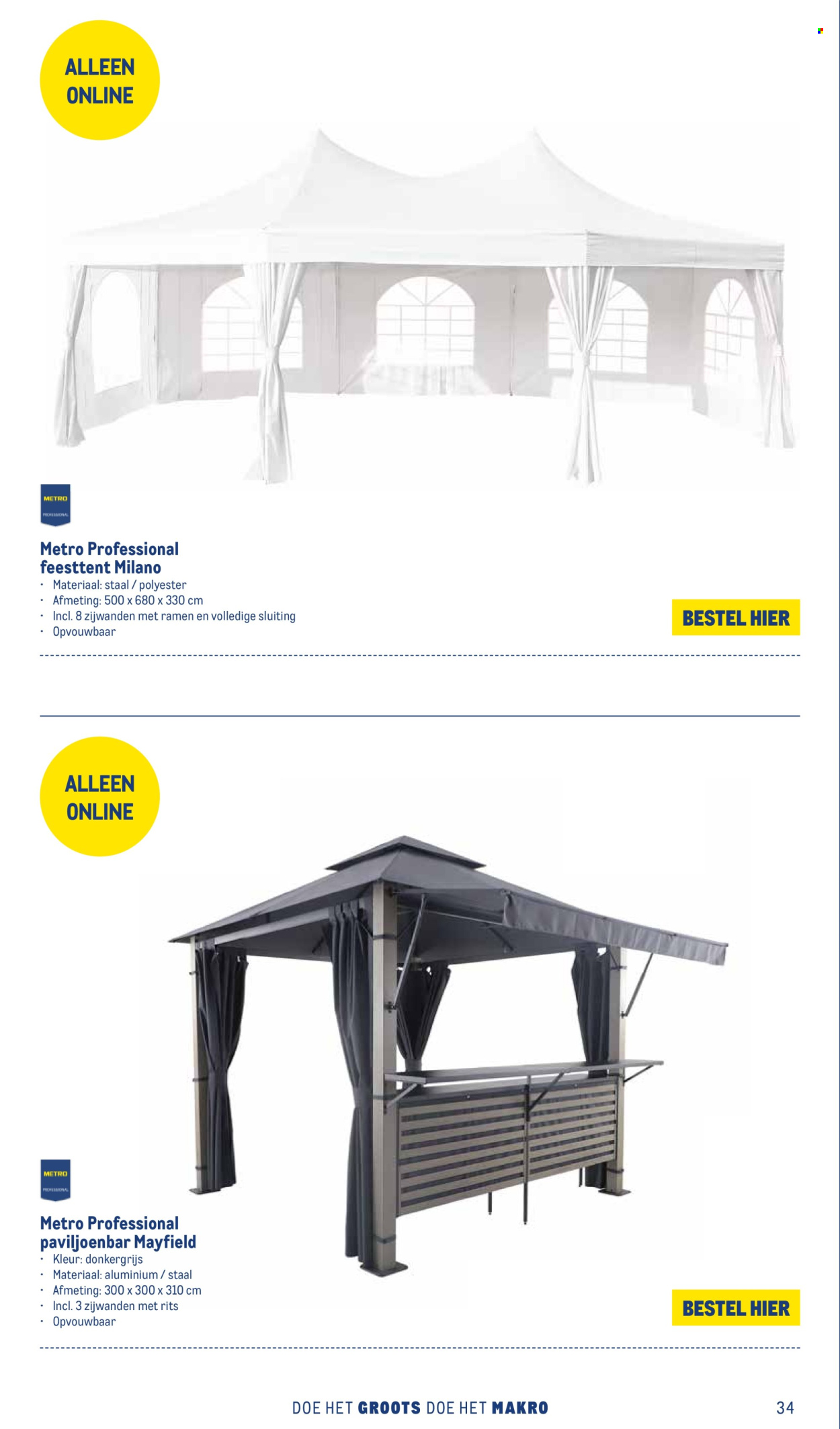 Makro-aanbieding. Pagina 1