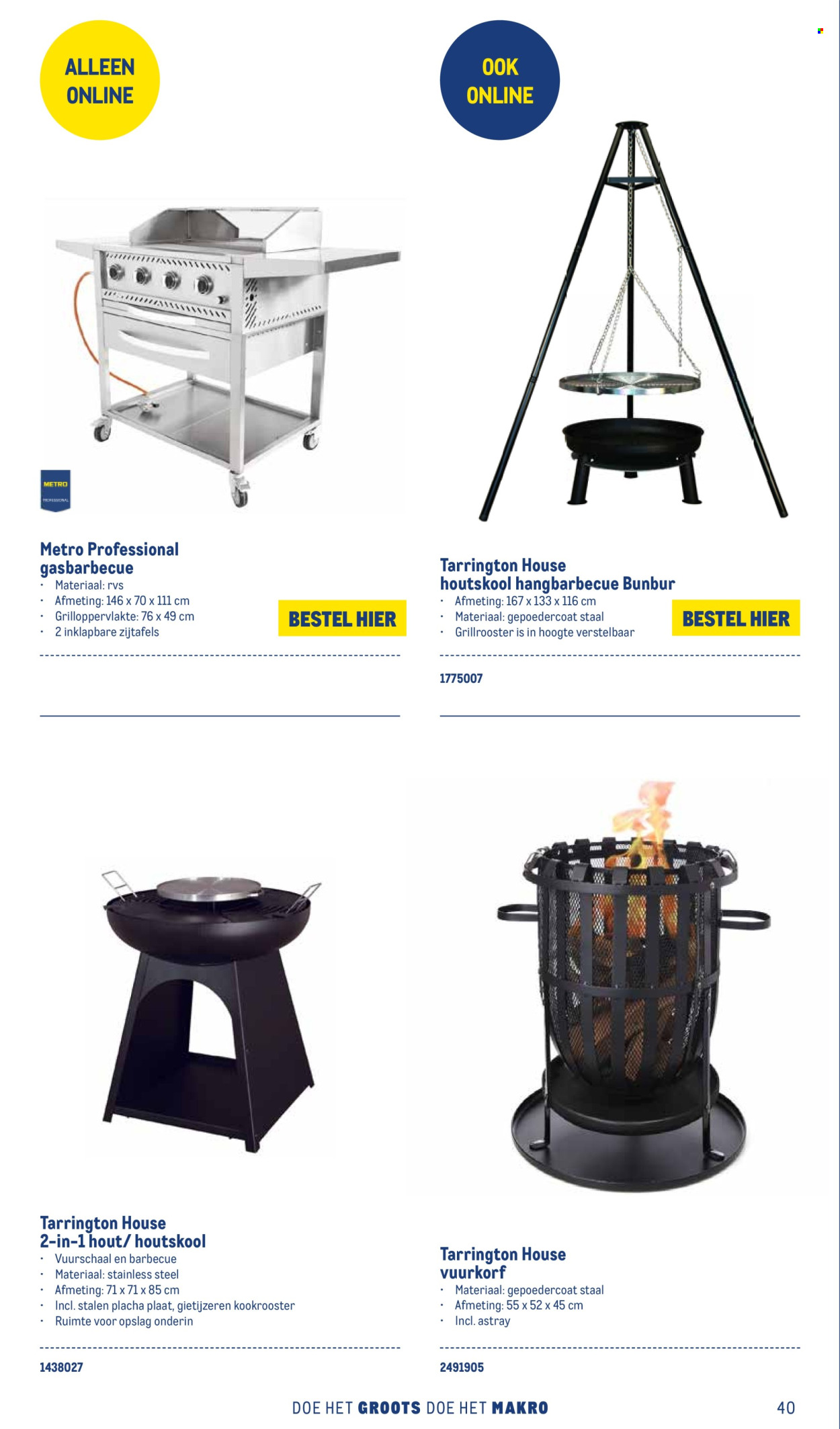 Makro-aanbieding. Pagina 1