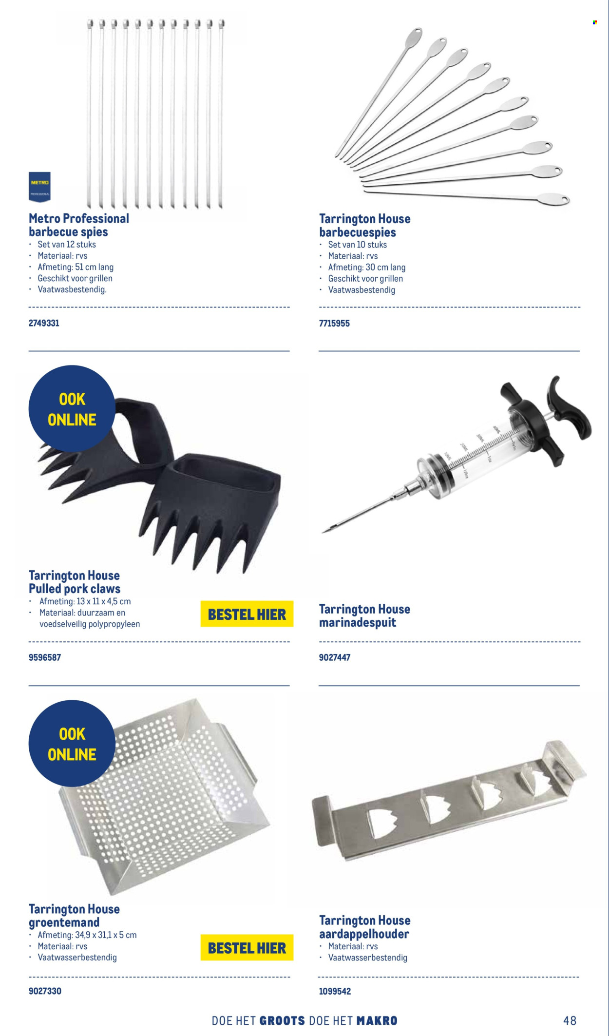 Makro-aanbieding. Pagina 1