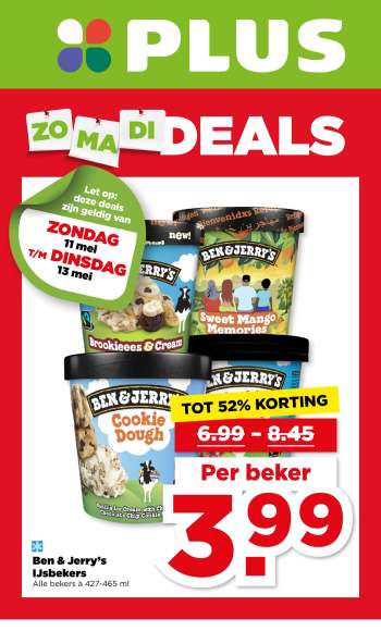 Plus-aanbieding - 11-5-2025 - 13-5-2025.