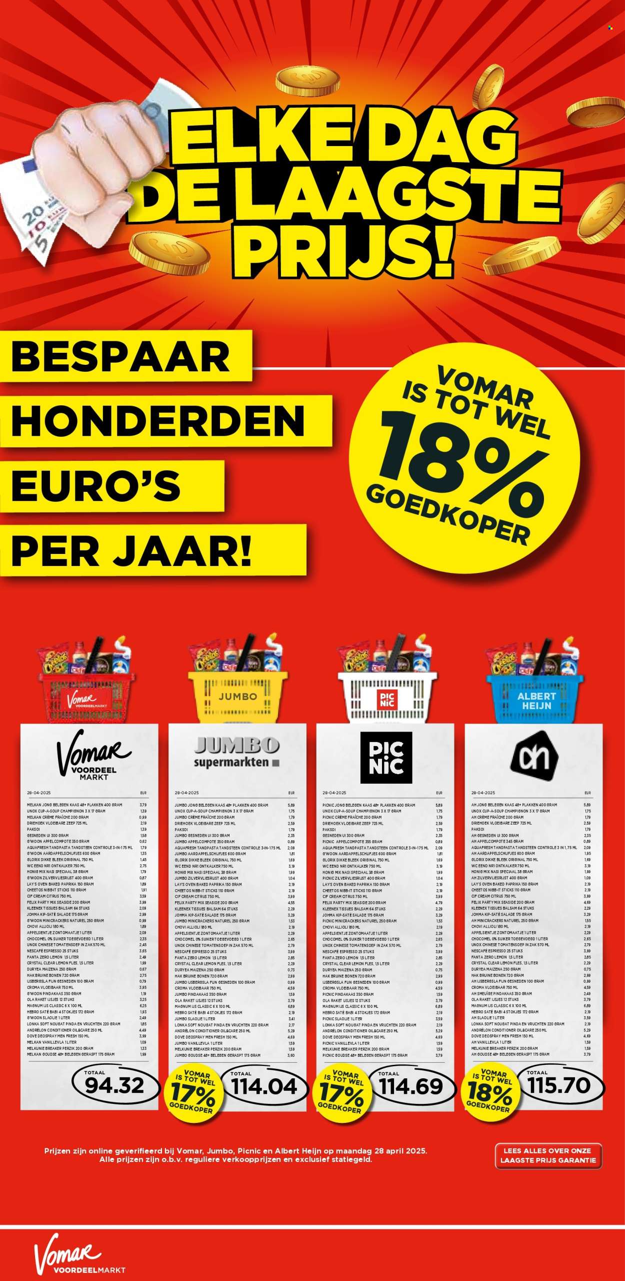 Vomar-aanbieding - 11-5-2025 - 17-5-2025. Pagina 1
