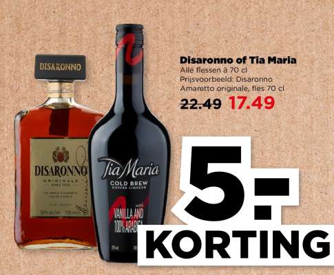 Disaronno of Tia Maria