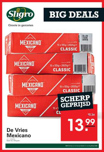 Sligro-aanbieding - 15-5-2025 - 2-6-2025.