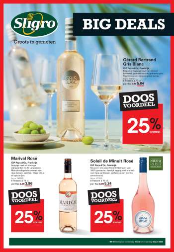 Sligro-aanbieding - 15-5-2025 - 2-6-2025.