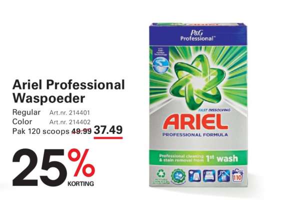 Ariel Professional Waspoeder