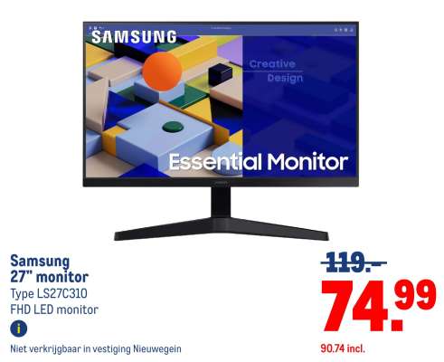 Samsung 27" monitor