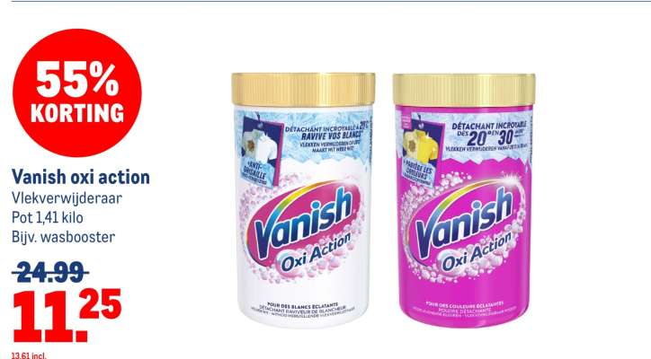 Vanish Oxi Action
