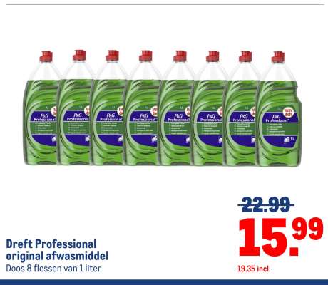 Dreft Professional original afwasmiddel