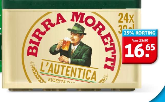 Birra Moretti L'Autentica
