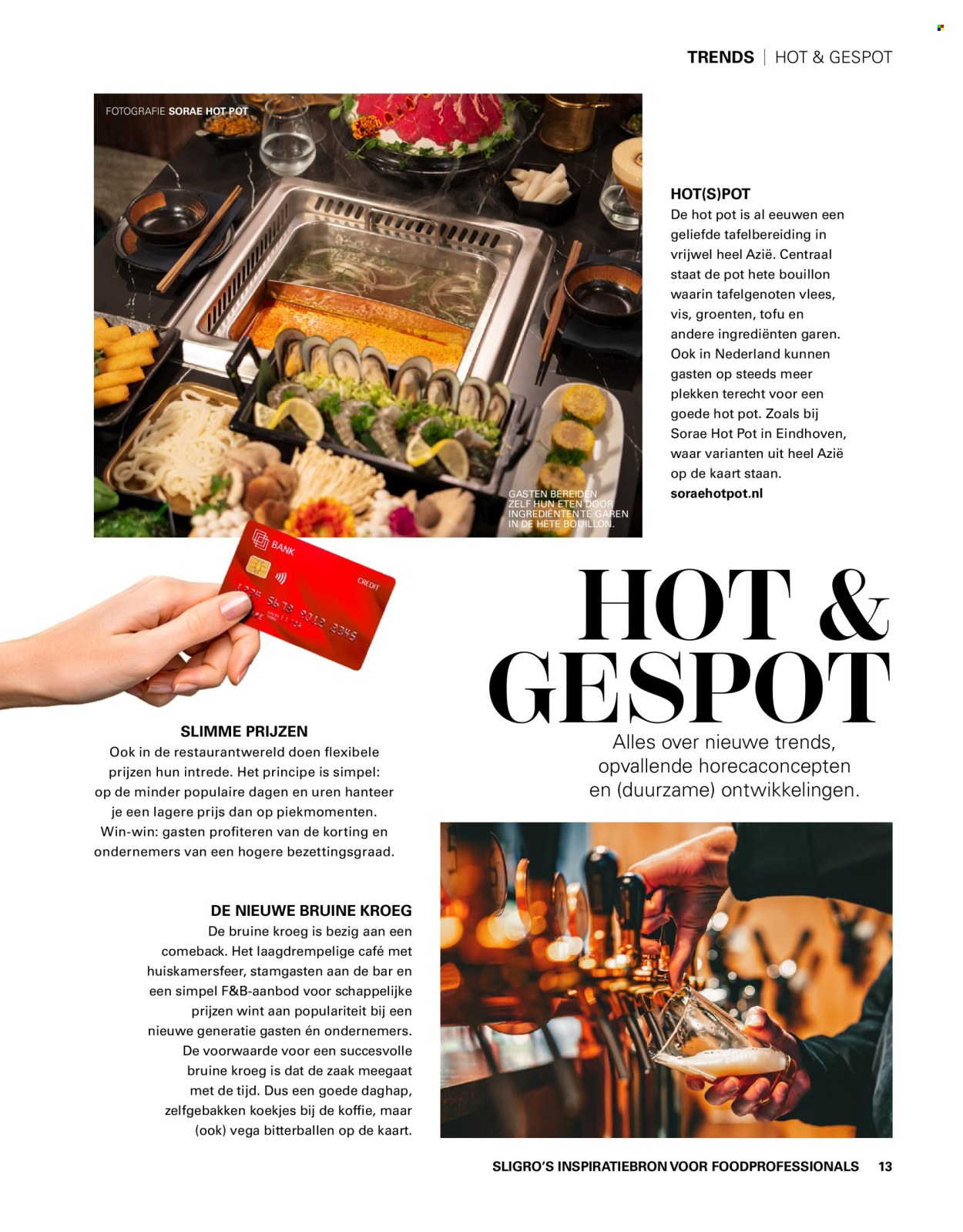 Sligro-aanbieding. Pagina 13