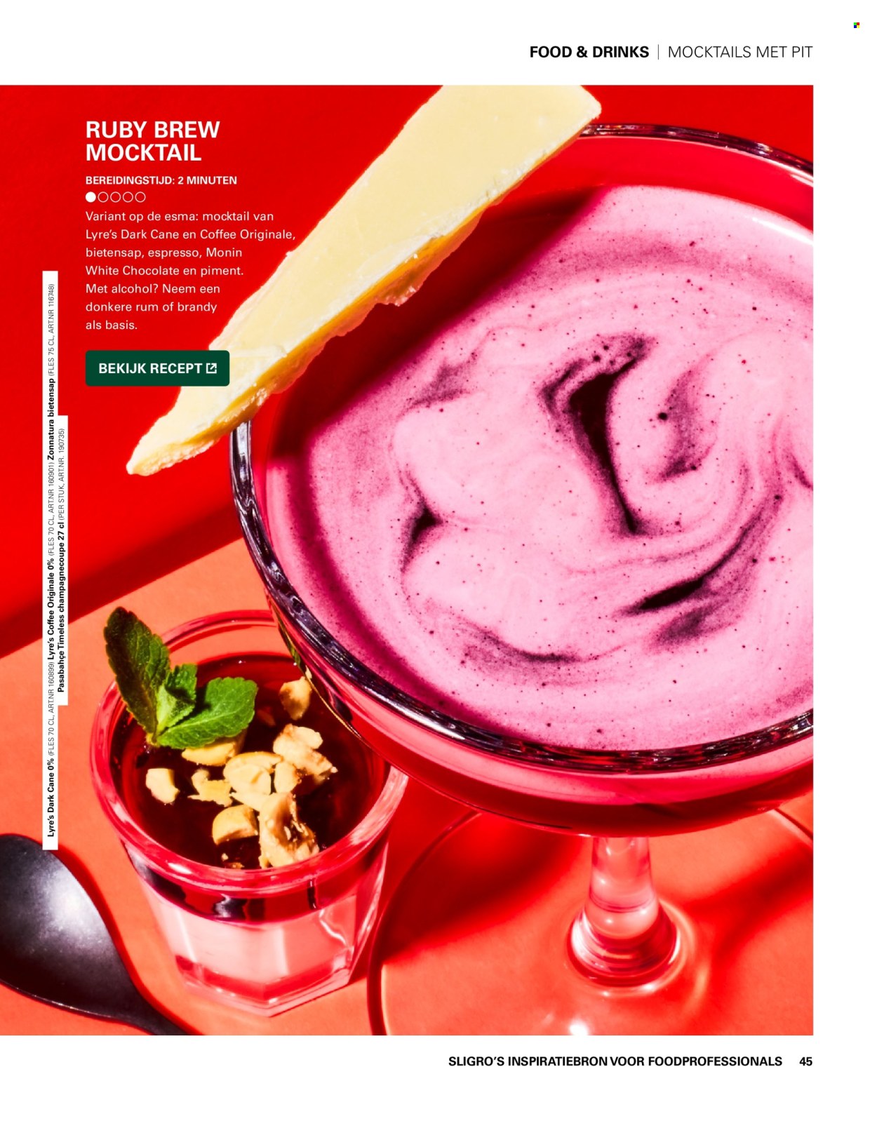 Sligro-aanbieding. Pagina 45