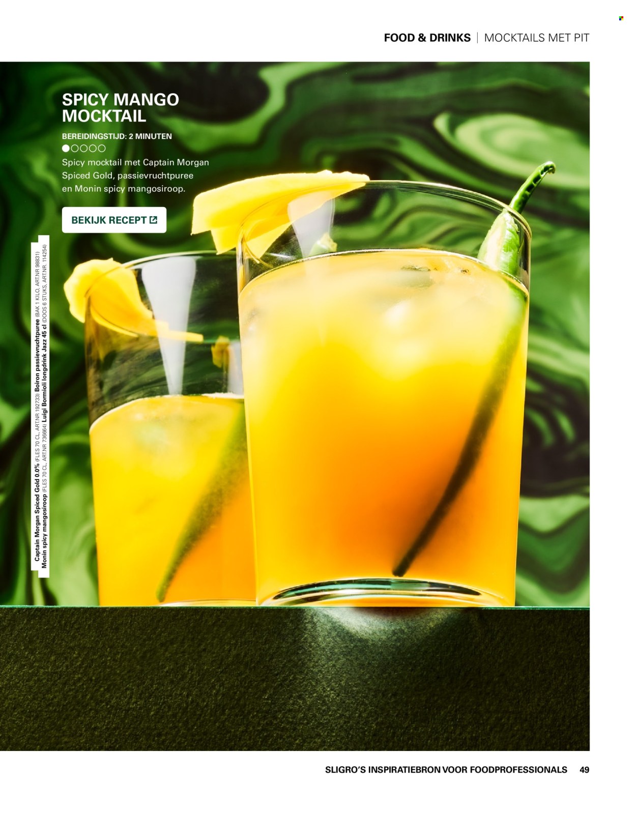 Sligro-aanbieding. Pagina 49