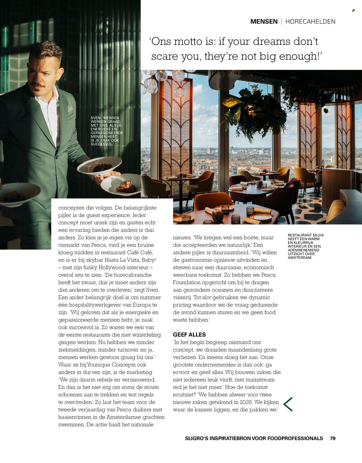 Sligro-aanbieding. Pagina 79