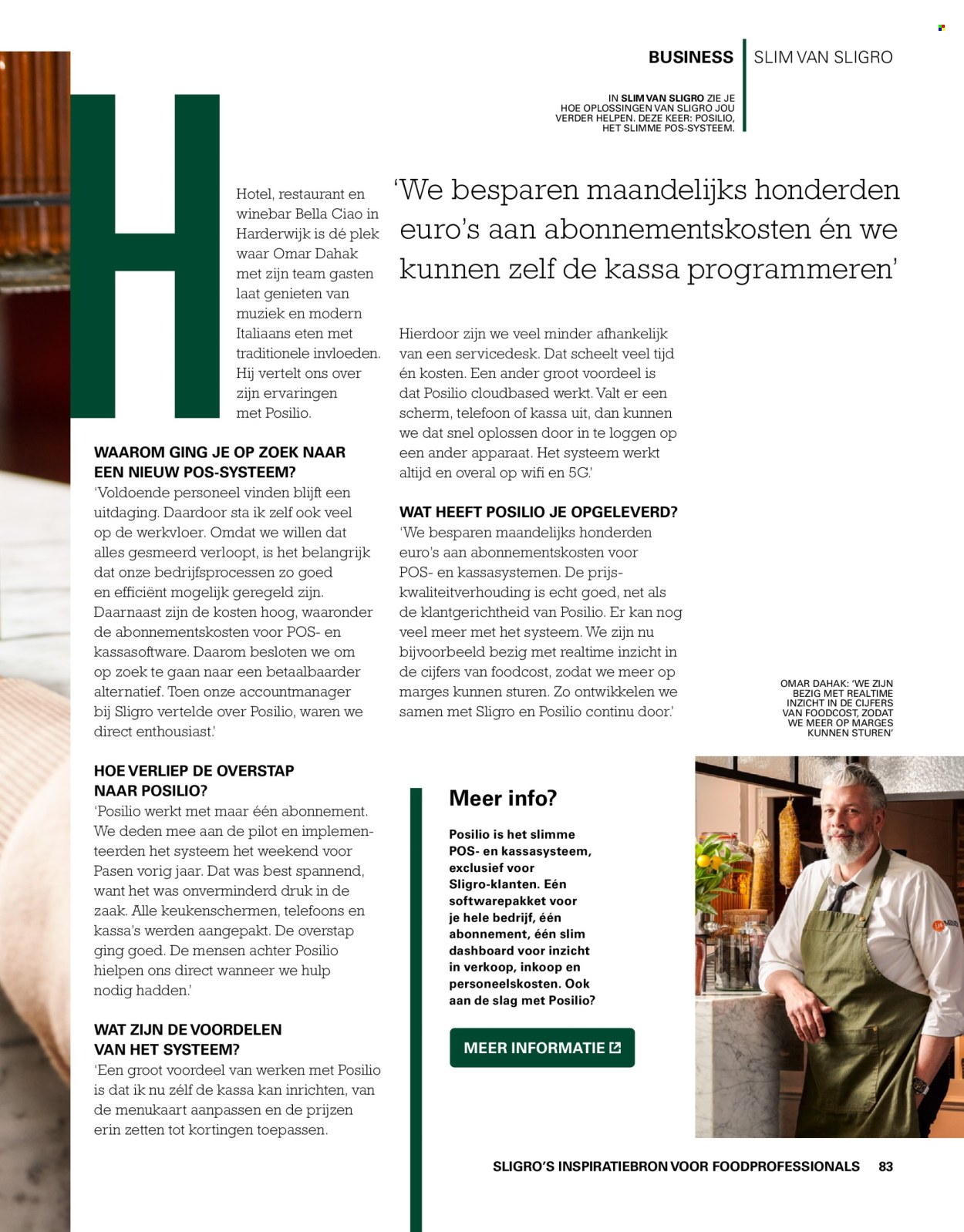 Sligro-aanbieding. Pagina 83
