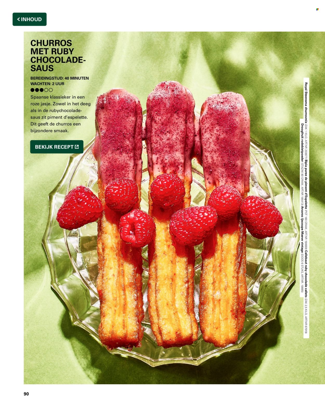 Sligro-aanbieding. Pagina 90
