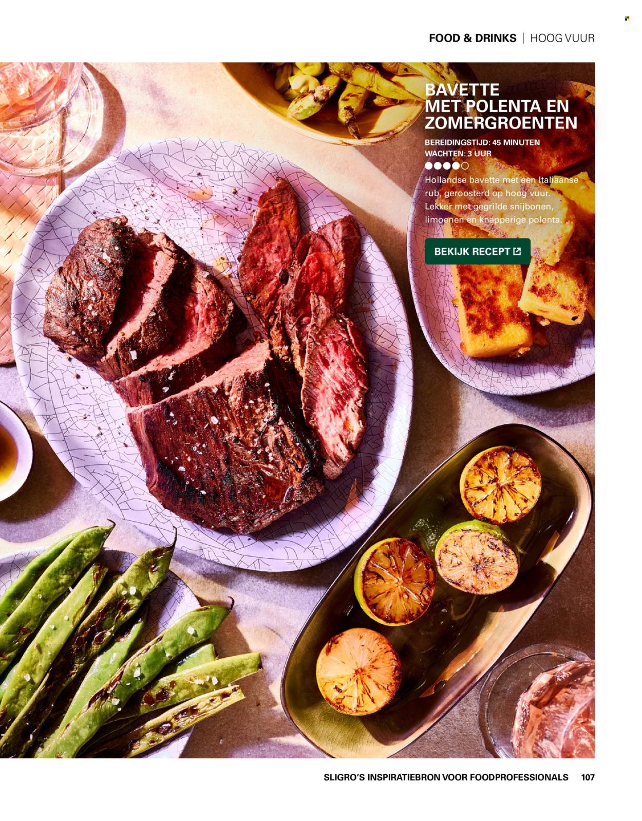 Sligro-aanbieding. Pagina 107