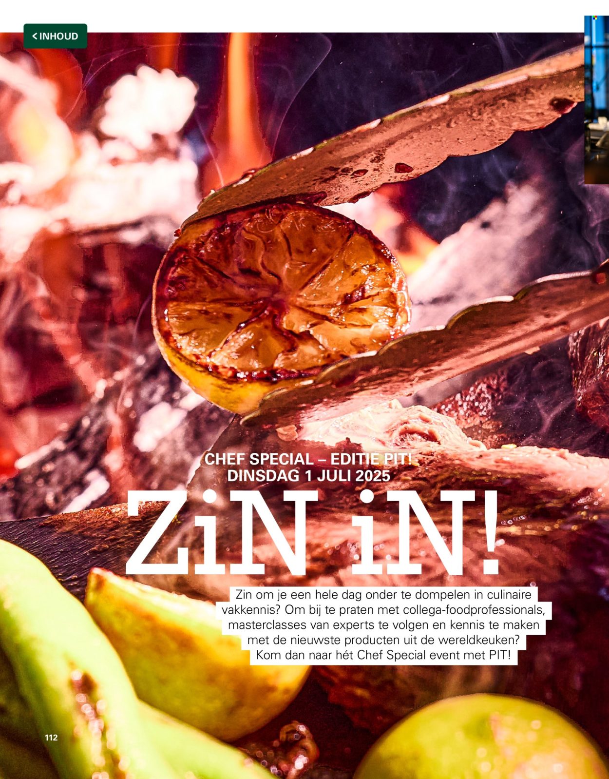 Sligro-aanbieding. Pagina 112