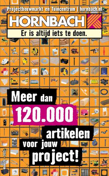 Hornbach-aanbieding - 8-7-2025 - 24-8-2025.
