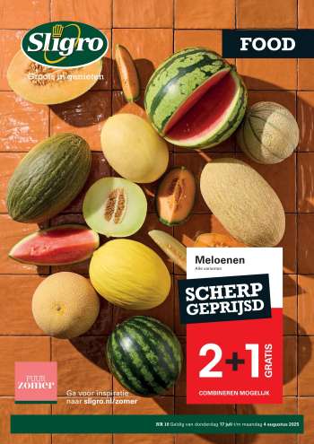 Sligro-aanbieding - 17-7-2025 - 4-8-2025.