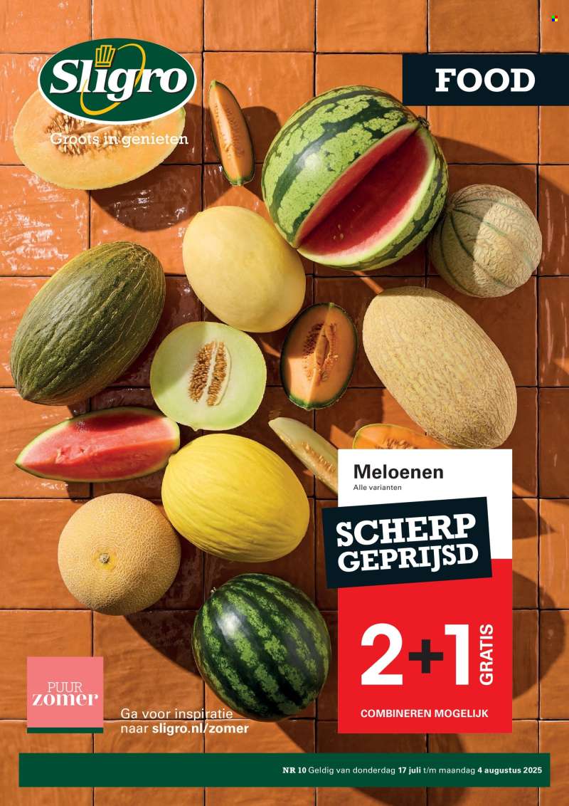 Sligro-aanbieding - 17-7-2025 - 4-8-2025.