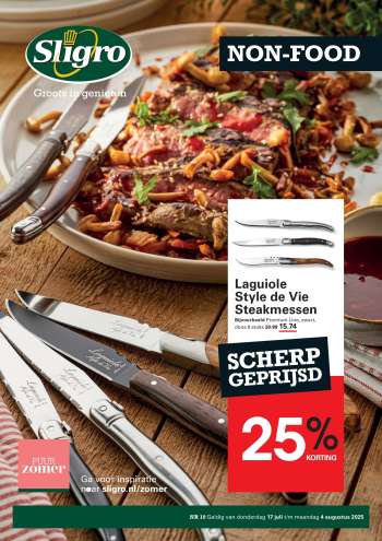 Sligro-aanbieding - 17-7-2025 - 4-8-2025.