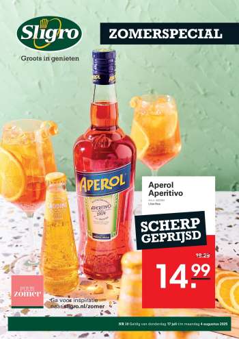 Sligro-aanbieding - 17-7-2025 - 4-8-2025.