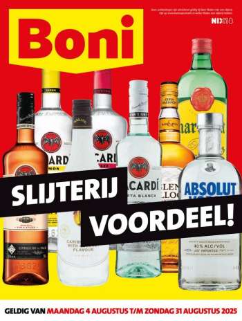 Boni-aanbieding - 4-8-2025 - 31-8-2025.