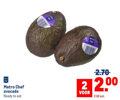 Metro Chef avocado