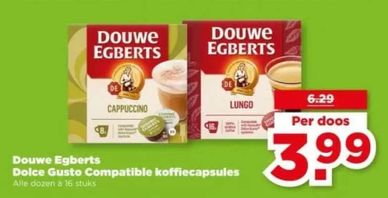 Douwe Egberts Dolce Gusto Compatible koffiecapsules