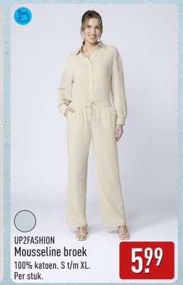UP2FASHION Mousseline broek