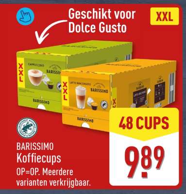 BARISSIMO Koffiecups
