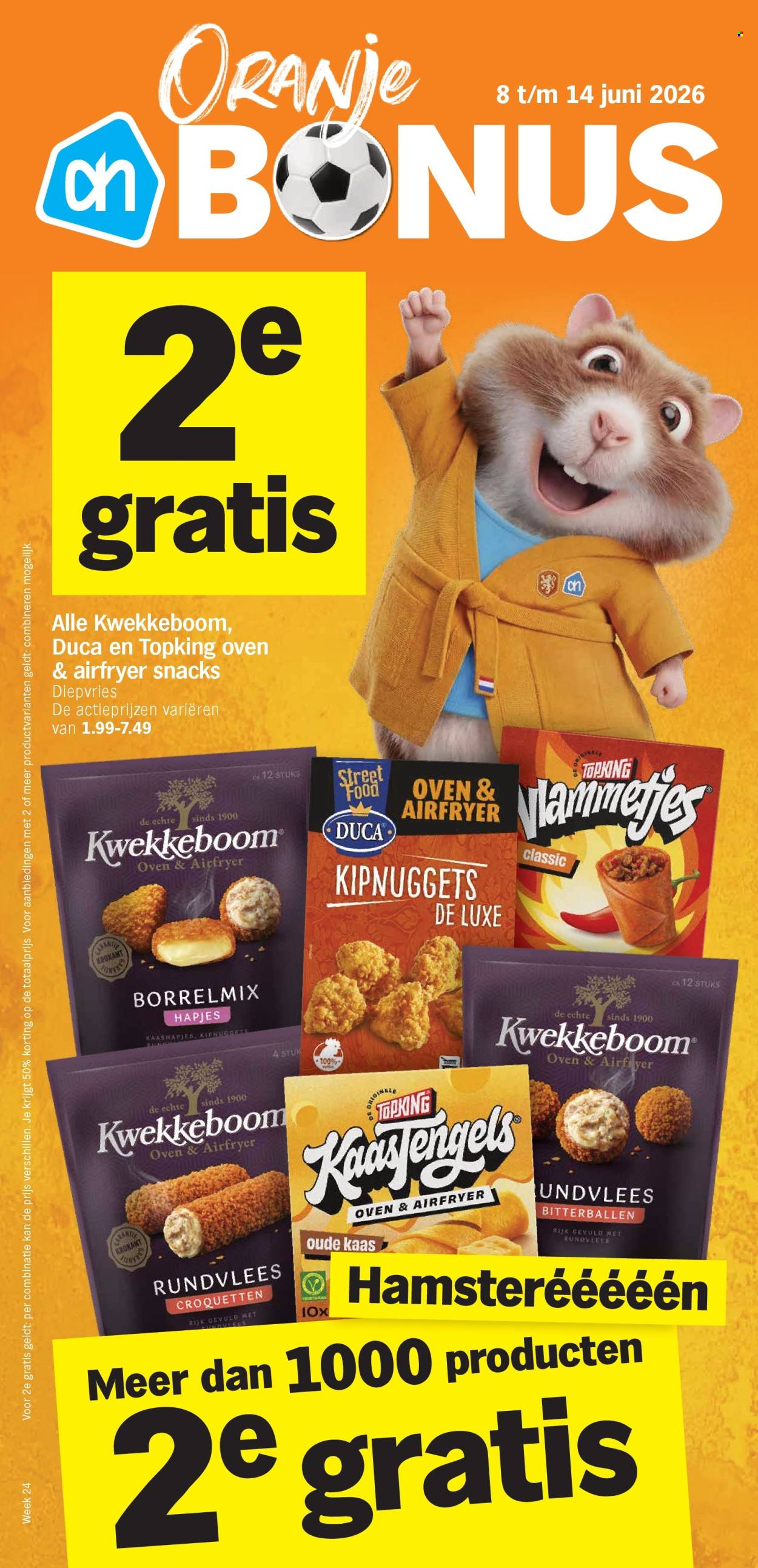 Albert Heijn-aanbieding - 8-6-2026 - 14-6-2026. Pagina 1