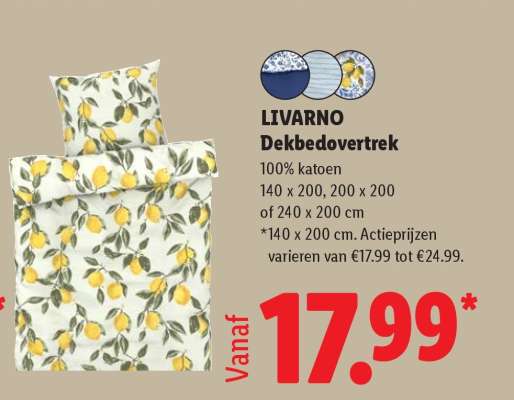 LIVARNO Dekbedovertrek
