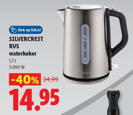 SILVERCREST RVS waterkoker