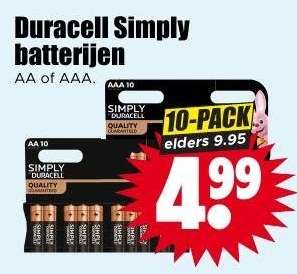 Duracell Simply Batterijen