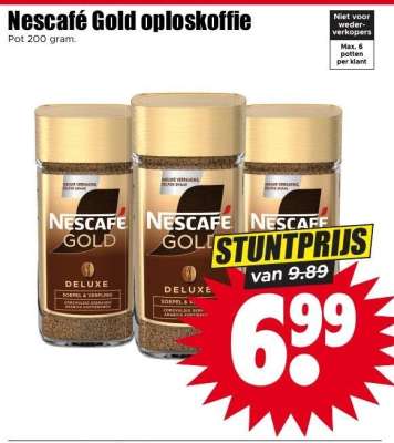 Nescafé Gold oploskoffie