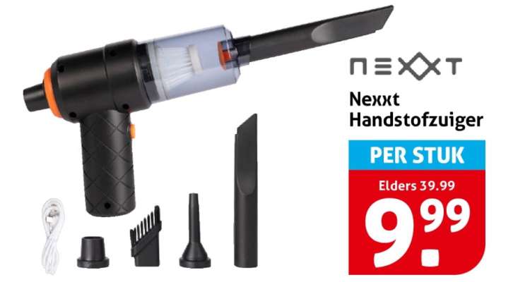 Nexxt Handstofzuiger