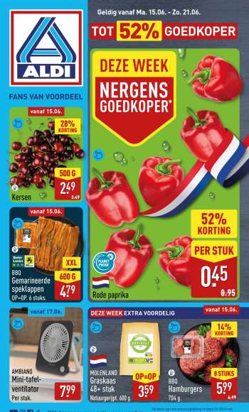 Aldi-aanbieding - 15-6-2026 - 21-6-2026.