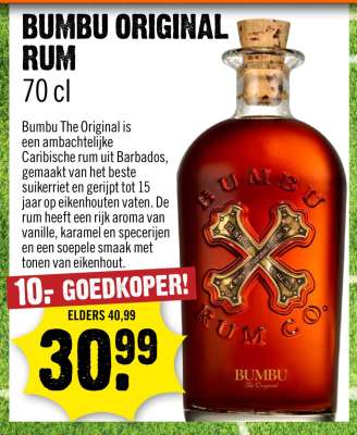 BUMBU ORIGINAL RUM