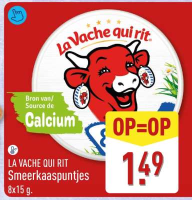 LA VACHE QUI RIT Smeerkaaspuntjes