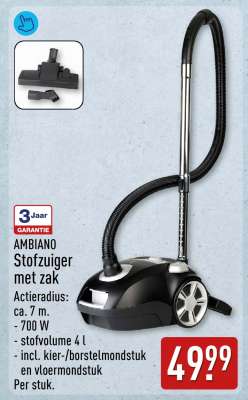 AMBIANO Stofzuiger met zak