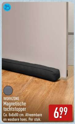 WORKZONE Magnetische tochtstopper