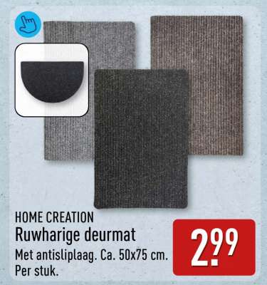 HOME CREATION Ruwharige deurmat