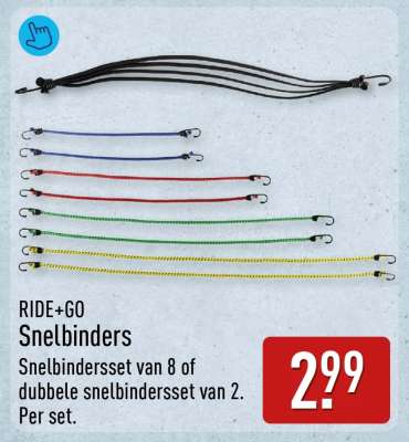 RIDE+GO Snelbinders