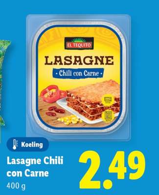 Lasagne Chili con Carne