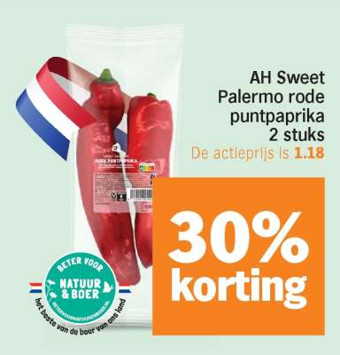 AH Sweet Palermo rode puntpaprika