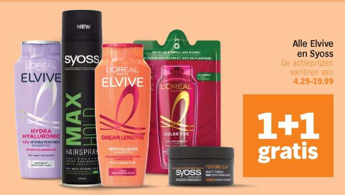 Alle Elvive en Syoss